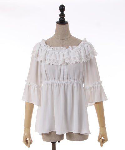 Empire Frill Blouse