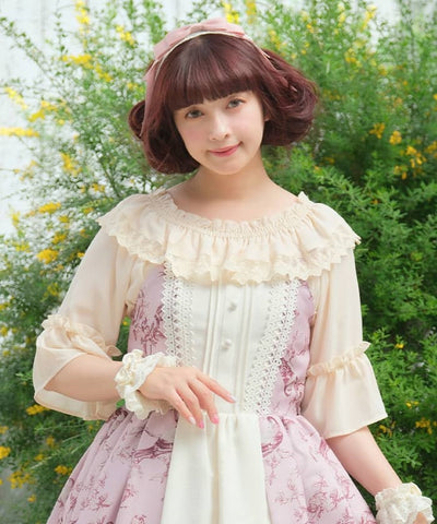 Empire Frill Blouse
