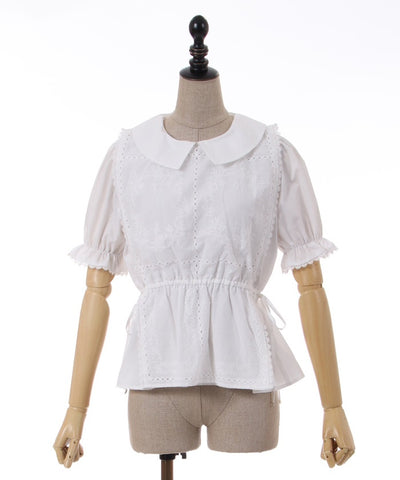 Embroidery Lace Taboulier Design Blouse