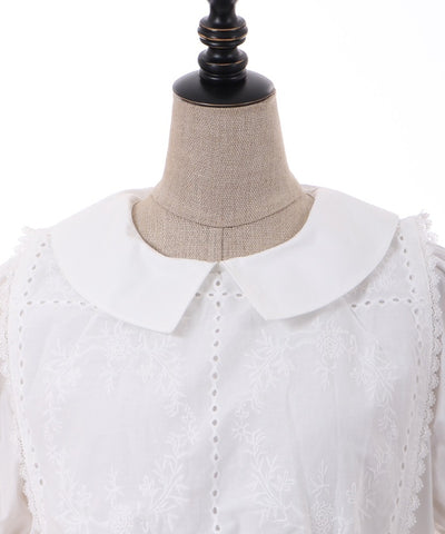 Embroidery Lace Taboulier Design Blouse