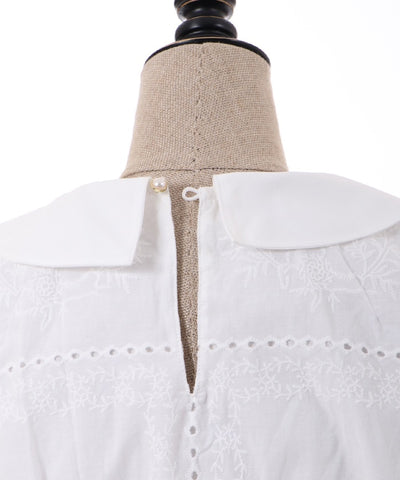 Embroidery Lace Taboulier Design Blouse