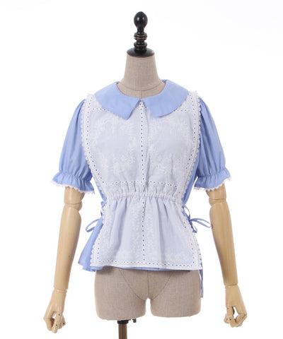 Embroidery Lace Taboulier Design Blouse