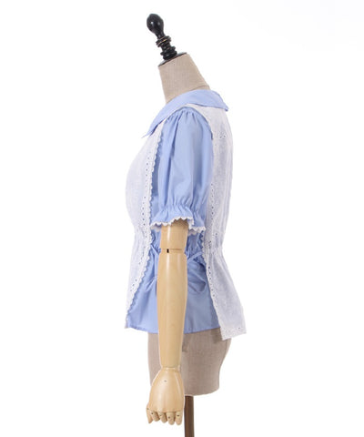 Embroidery Lace Taboulier Design Blouse
