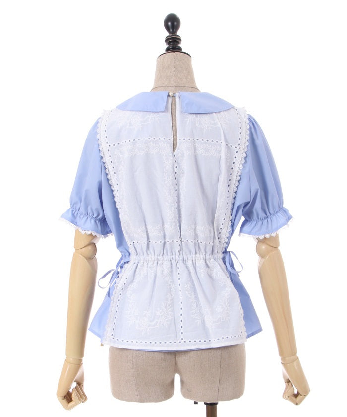 Embroidery Lace Taboulier Design Blouse