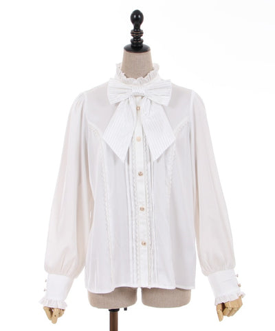Striped Satin Blouse