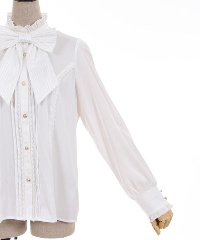 Striped Satin Blouse