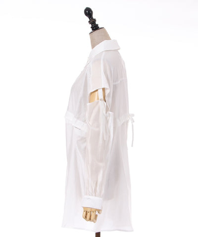 Gimmick Design Sheer Shirt