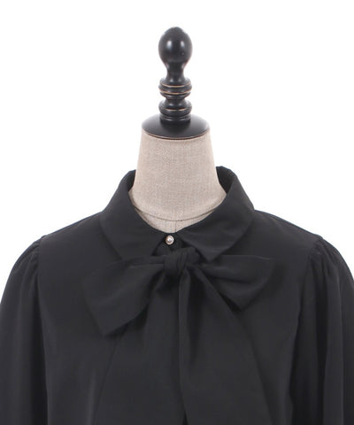 Slit Flare Sleeves Blouse