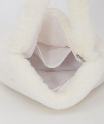 Fur Bag with Bijoux