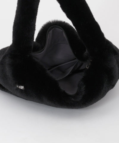 Fur Bag with Bijoux