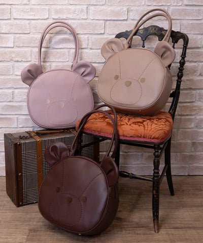 Bear-Shaped Tote Bag