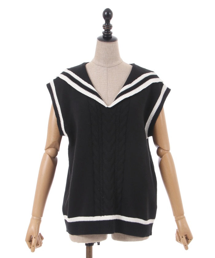 Sailor Knit Vest