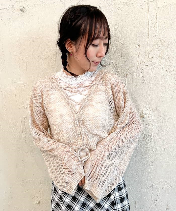 2-Way Mohair Knit Pullover