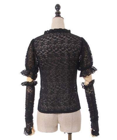 Lace Pullover with Arm Covers