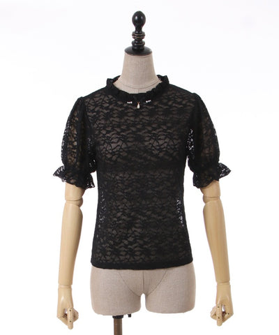 Lace Pullover with Arm Covers