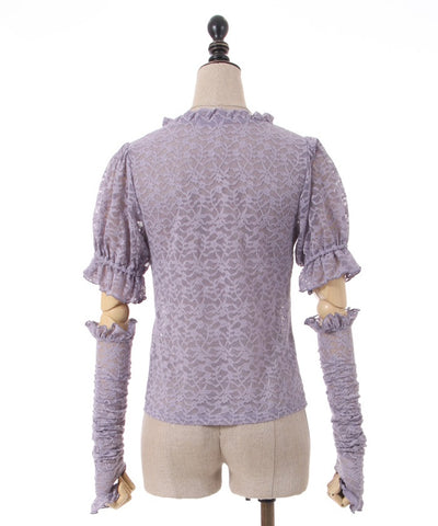 Lace Pullover with Arm Covers