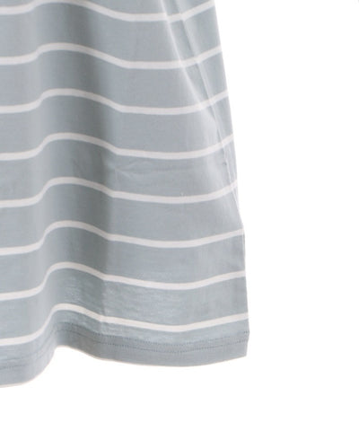 Embroidery Off-Shoulder Long T-Shirt