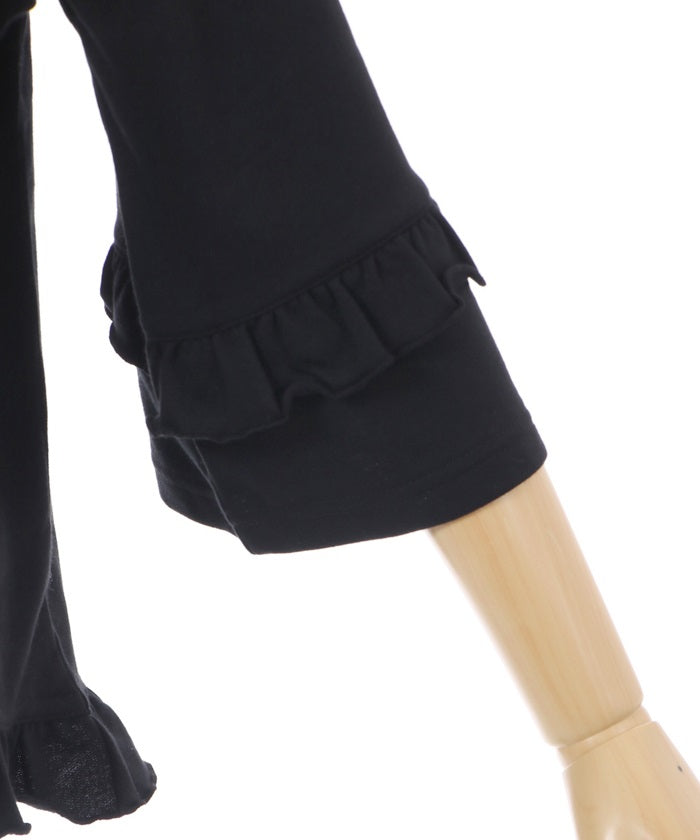 Ribbon Pocket Flare Hoodie