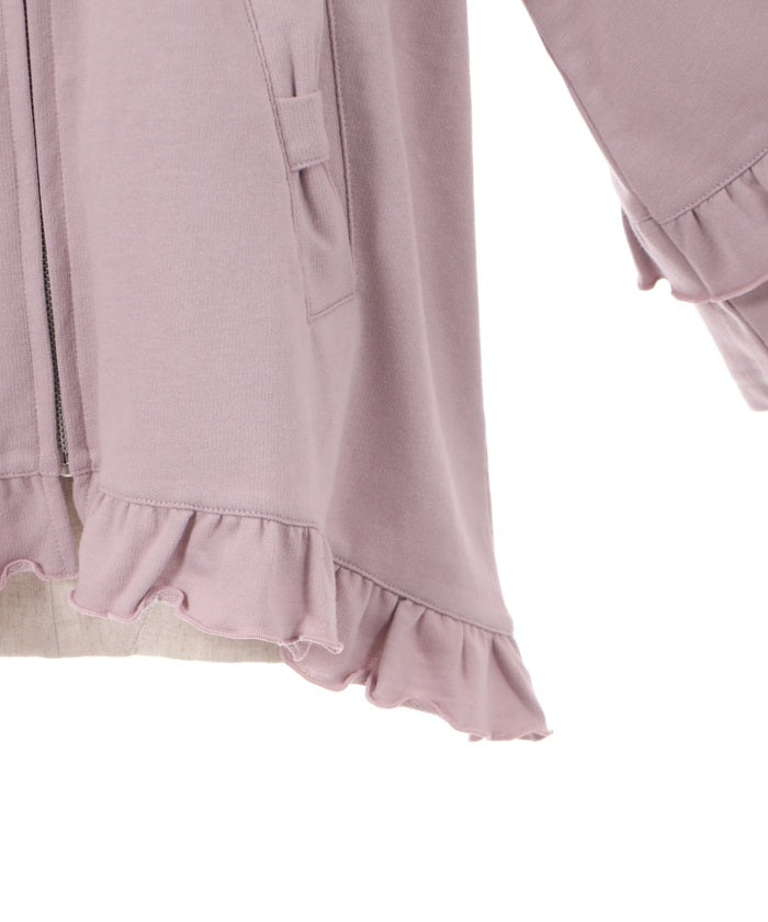 Ribbon Pocket Flare Hoodie