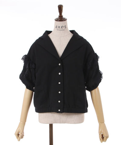 Lace Sleeve Jacket